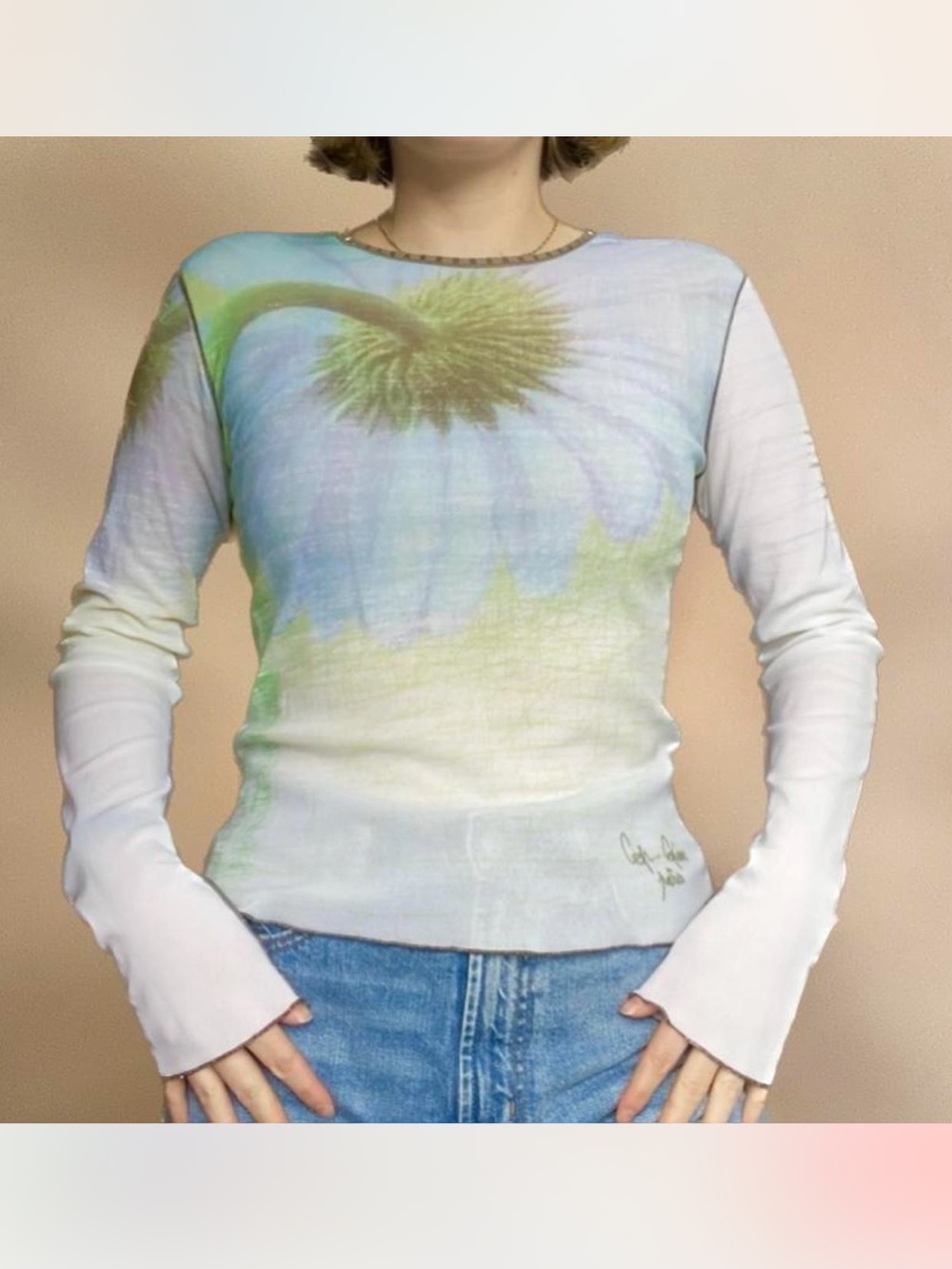 Cop Copine Flower Shirt